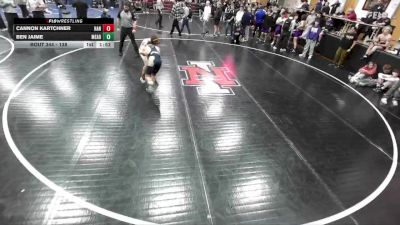 138 lbs Cons. Round 2 - Cannon Kartchner, Hanford vs Ben Jaime, Mead