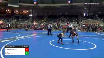 64 lbs Consolation - Ty Patterson, Steel Valley Renegades vs Logan Pao, Miami WC