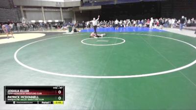 87 lbs Cons. Round 3 - Patrick McDonnell, Snoqualmie Valley Wrestling Club vs Joshua Eller, Team Aggression Wrestling Club