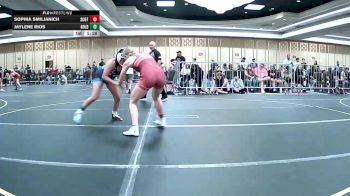 130 lbs Round Of 64 - Sophia Smiljanich, Scottsdale vs Jaylene Rios, Golden Tribe