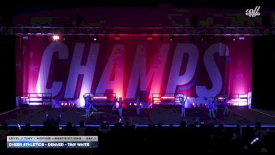 Cheer Athletics - Denver - Tiny White [2025 L1 Tiny - Novice - Restrictions Day 1] 2025 CHAMPS Grand Nationals