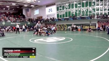 138 lbs Cons. Round 7 - Nick Piontkowski, Olentangy (Lewis Center) vs Nathaniel Carter, Clarkston (MI)