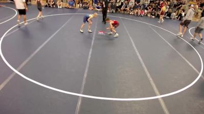 78 lbs Cons. Semis - Jax Kleespie, GunSmoke Wrestling Club vs Drew Fier, Berge Elite Wrestling Academy