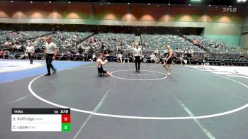 141 lbs 3rd Place - Shea Ruffridge, Grand View vs Chayse Lajoie, Stanford