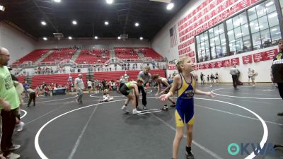 119 lbs Rr Rnd 5 - Ayden Dyer, Midwest City Bombers Youth Wrestling Club vs Landon Boles, Standfast