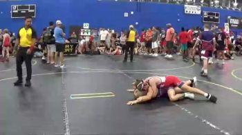 100 lbs Quarterfinals (8 Team) - Jon Gonzalez, Team Iowa Red vs Gage Spurgeon, Team Iowa Blue