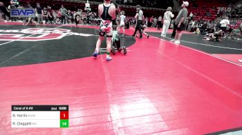 80 lbs Consi Of 8 #2 - Rhett Rutledge, Glenpool Warriors vs Kade Church, Skiatook Youth Wrestling