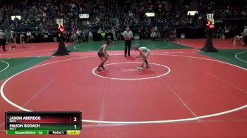 85 lbs Cons. Round 4 - Jaxon Aberegg, BRN3 vs Mason Bodach, BUC2