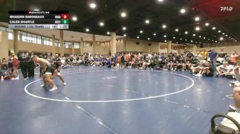 190 lbs Round 1 (32 Team) - Braeden Simoneaux, BRAWL Black vs Caleb Shartle, North DeSoto Blue