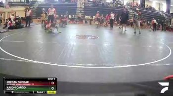 60 lbs Semis & 1st Wrestleback (8 Team) - Jordan Skodak, Backyard Brawlers Black vs Kason Cargo, Mat Rats