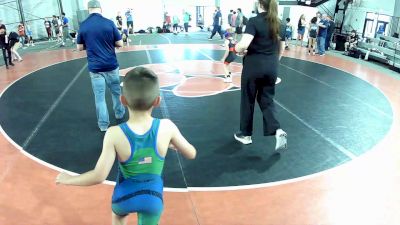 53 lbs Champ. Round 2 - Dean Winchester, Southwestern Warrior Wrestling Club vs Angelo Arcure, Warhawk Wrestling Club