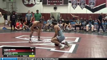 165 lbs Round 3 (6 Team) - Carlos Meza, Sierra vs Marcus Labota, Mt. SAC White