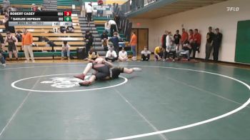 190.0 5th Place Match - Robert Casey, Hesston High School vs Sadler DeFrain, Haven High School