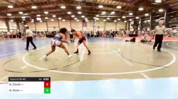 182 lbs Consi Of 32 #2 - Nico Chiulli, MA vs Navarre Dixon, WA