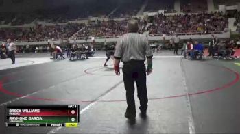 D4-113 lbs Semifinal - Breck Williams, Morenci vs Raymond Garcia, San Manuel