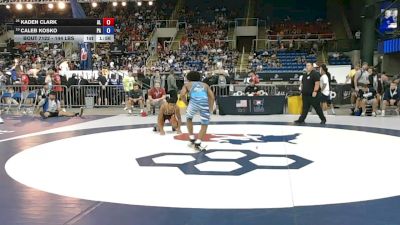 144 lbs 3rd Place Match - Kaden Clark, Alabama vs Caleb Kosko, Pennsylvania