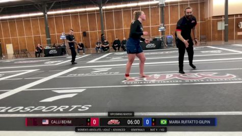 Calli Behm vs Maria Ruffatto-Gilpin 2026 ADCC Portland Open