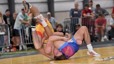 70 kg Semifinal - Caleb Rathjen, Hawkeye Wrestling Club vs Hunter Garvin, Big Game Wrestling Club