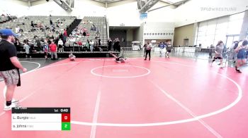 106-J lbs 3rd Place - Luca Burgio, Yale Street vs Solomon Johns, Fisheye