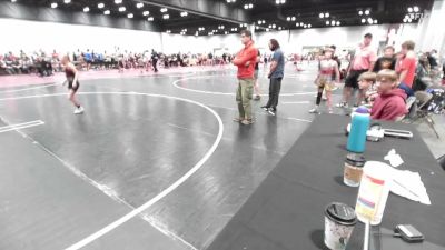 77 lbs Round 3 (6 Team) - Charlotte Robbins, MF Army vs Johnny Messina, SC United