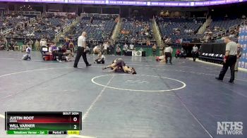 3A 144 lbs Champ. Round 1 - Will Varner, Kings Mountain vs Justin Root, Dixon