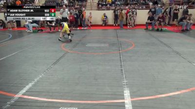 80_B lbs Consi Rd 1 32 #2 - Adam Slother Jr., West Branch vs Ian Vought, Derry