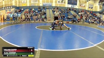 84 lbs Round 2 (8 Team) - Eliza Warner, Leo Wrestling Club vs William Davies, Alphas Wrestling