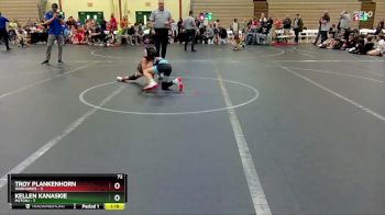 72 lbs Round 1 (6 Team) - Troy Plankenhorn, Warhawks vs Kellen Kanaskie, M2TCNJ