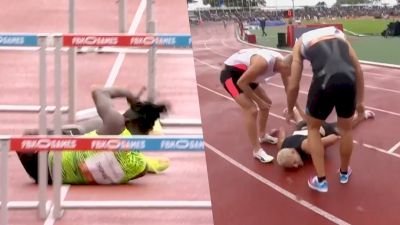 Total Chaos In 110mH Race!