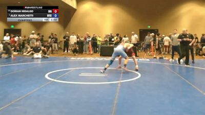 132 lbs Quarters - Dorian HIDALGO, Empire Wrestling Academy vs Alex Marchetti, Wyoming Seminary