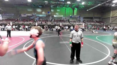90 lbs 5th Place - Bret Coates, Wolfpack WC vs Logan Adamson, Mountain Grapplers WC