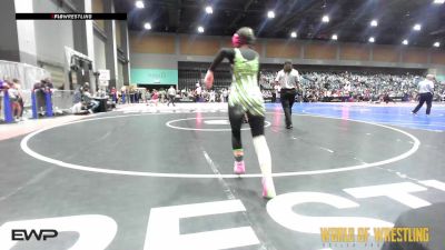 100 lbs Round Of 32 - Madison Corrales, NexGen Regional Training Center vs Sara Poutree, Greenwave Youth Wrestling Club