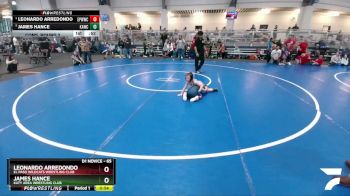 65 lbs Cons. Round 2 - Leonardo Arredondo, El Paso Wildcats Wrestling Club vs James Hance, Katy Area Wrestling Club