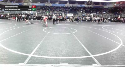 115 lbs Quarterfinal - Destin Morris, Cleveland WC vs Boston Morford, Mercer County WC