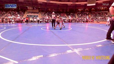 49 lbs Round Of 32 - Bennett Grose, Ponca City Wildcat Wrestling vs David J Villa III, Southwest Stallions WC