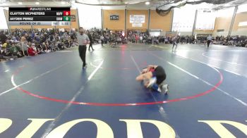 106 lbs Round Of 32 - Clayton McPheters, Mattanawcook vs Jayden Perez, Shawsheen