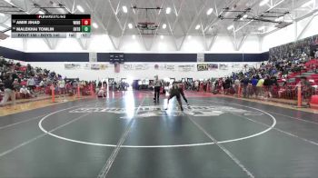 Boys 140 lbs Cons. Round 1 - Malekhai Tomlin, Enterprise Boys vs Amir Jihad, Winters Boys