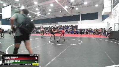 150 lbs Cons. Round 6 - James Alfaro, Murrieta Valley vs Enkh Enkhbold, Diamond Bar