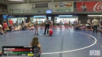 65 lbs Quarters & 1st Wb (16 Team) - Reece Fish, Panhandle Punishers vs Kellen Dunn, WALA Littles