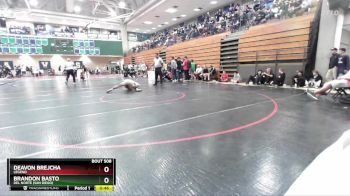 120 lbs Cons. Round 2 - Deavon Brejcha, Legend vs Brandon Basto, Del Norte (San Diego)