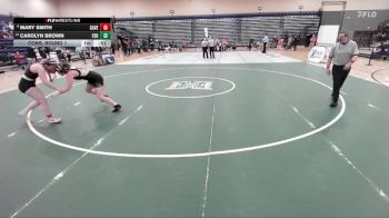 152 lbs Cons. Round 1 - Carolyn Brown, Freedom (South Riding) vs Mary Smith, Cave Spring