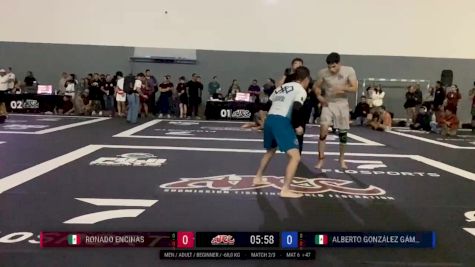 Ronado Encinas vs Alberto González Gámez 2025 ADCC Guadalajara Open
