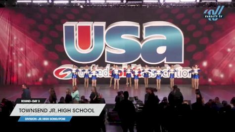 Townsend Jr. High School - Jr. High Song/Pom [2023 Jr. High Song/Pom Day 3] 2023 USA Spirit & Junior Nationals/Collegiate Championships