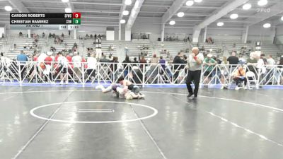 138 lbs Rr Rnd 1 - Carson Roberts, Sly Fox Black - HSB vs Christian Ramirez, Shore Thing Surf - HSB