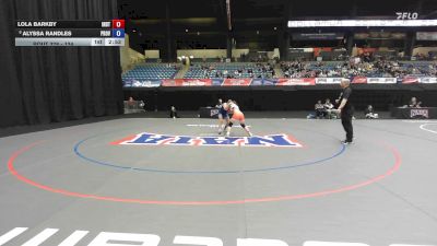 124 lbs Cons. Round 5 - Lola Barkby, Indiana Tech vs Alyssa Randles, Providence