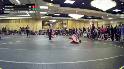 120 lbs Round Of 16 - Jesse Rae, Jimenez Trained Academy vs Shane Ito, La Costa Canyon HS