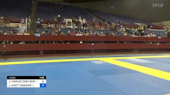 JAMES HARLEE CASH BURGESS vs JOSHUA SCOTT DAWSON 2023 Pan IBJJF Jiu-Jitsu No-Gi Championship