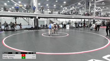 120A lbs Rr Rnd 2 - Gino Schinina, Scorpions vs Brady Joling, Quest / Chartiers Valley Hs
