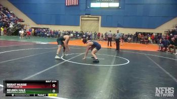 3 - 165 lbs Quarterfinal - Jacob Robie, Christiansburg vs Jackson Wells, Broadway HS