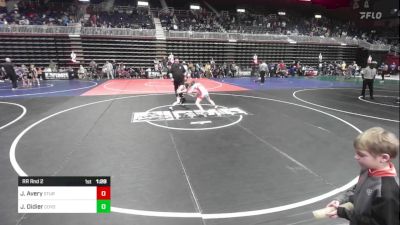 78 lbs Rr Rnd 2 - Jaxson Avery, Sturgis Youth WC vs Jamison Didier, Coyote WC